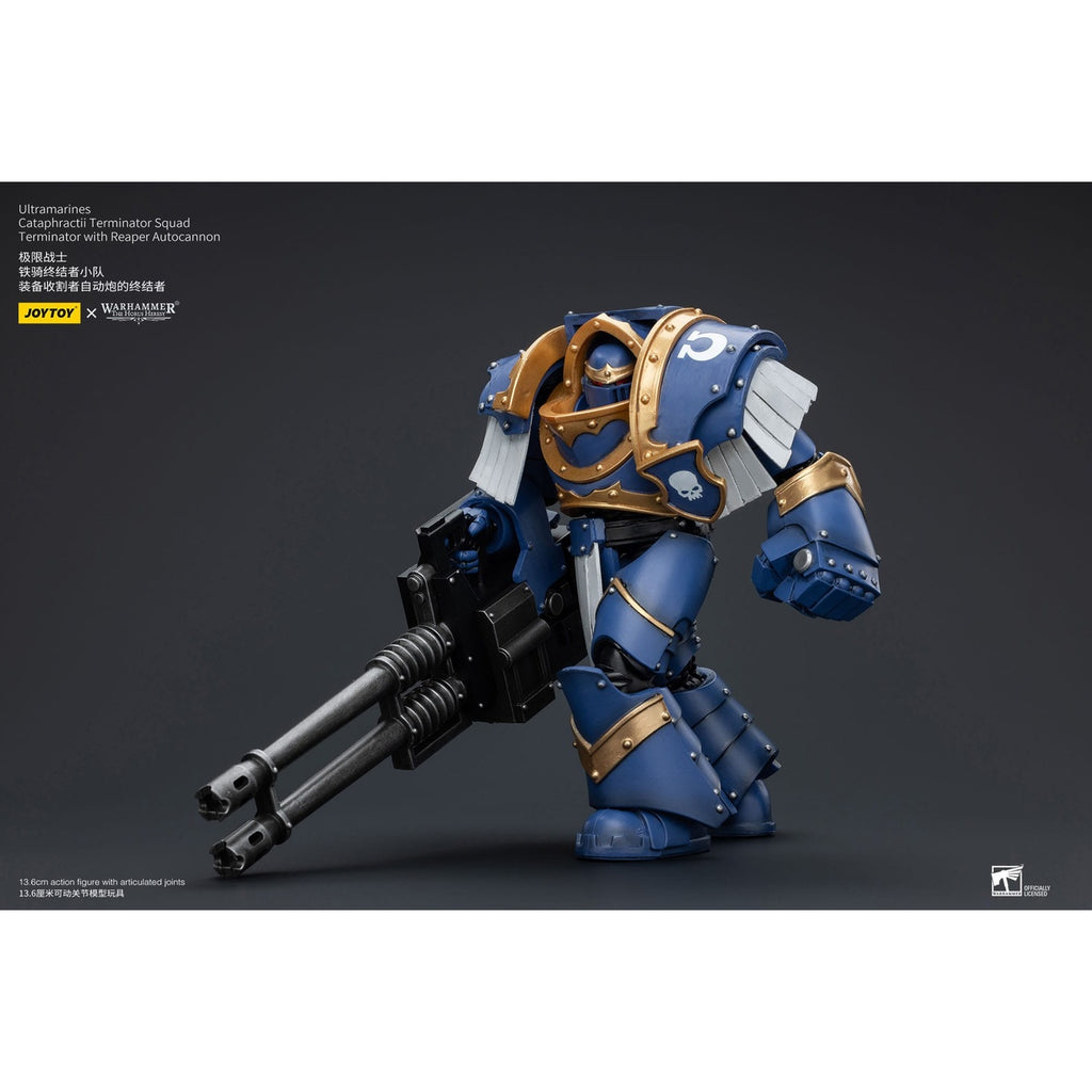 Imagen del producto Warhammer The Horus Heresy Figura de acción 1/18 Ultramarines Cataphractii Terminator Squad Terminator con Reaper Autocannon