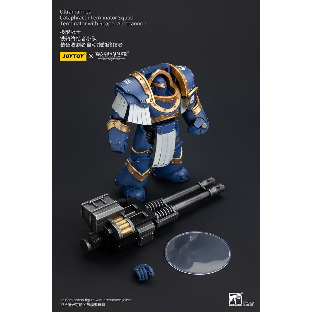 Imagen del producto Warhammer The Horus Heresy Figura de acción 1/18 Ultramarines Cataphractii Terminator Squad Terminator con Reaper Autocannon