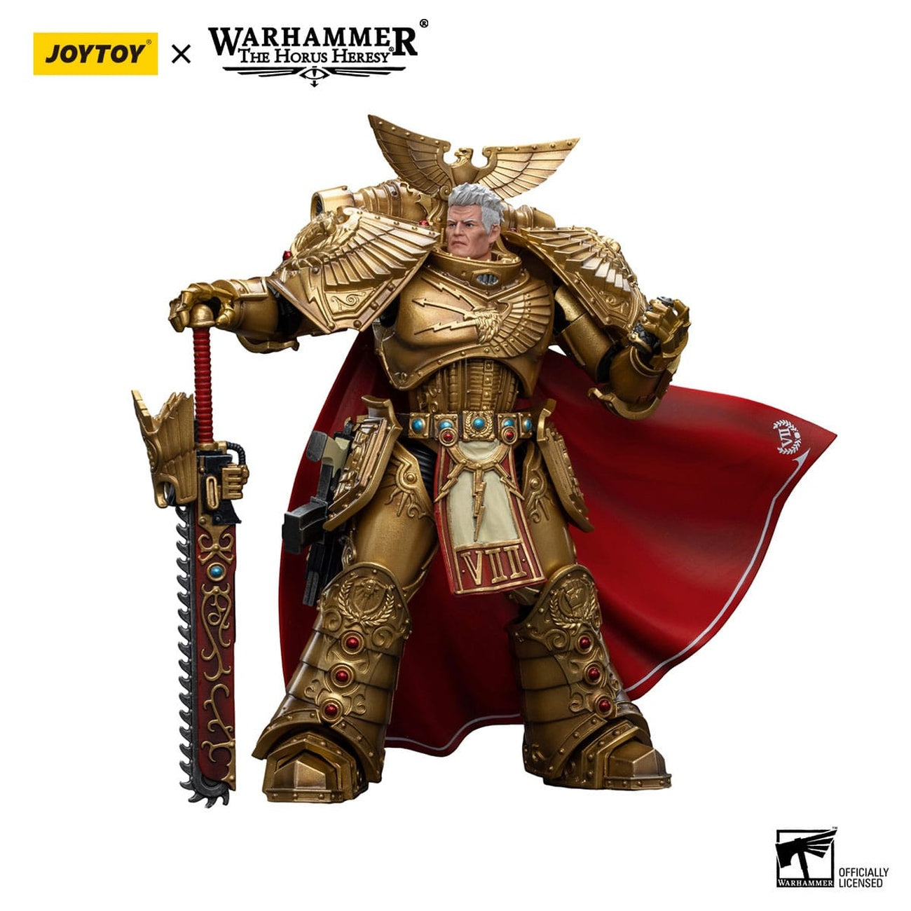Imagen del producto Warhammer The Horus Heresy figura de acción 1/18 Imperial Fists Rogal Dorn Primarca de la 7.ª Legión 12 cm