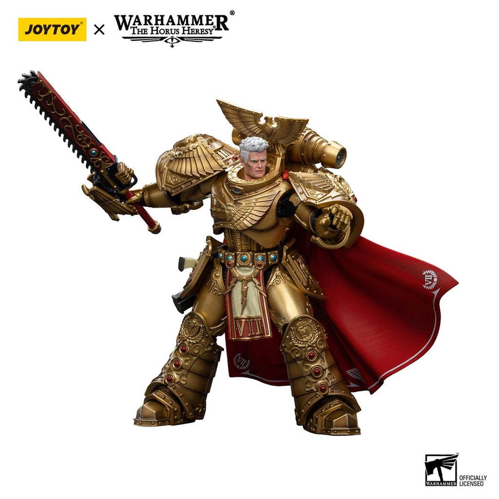 Imagen del producto Warhammer The Horus Heresy figura de acción 1/18 Imperial Fists Rogal Dorn Primarca de la 7.ª Legión 12 cm