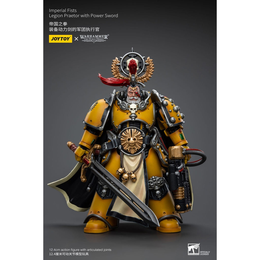 Imagen del producto Warhammer The Horus Heresy Figura de acción 1/18 Imperial Fists Legion Praetor with Power Sword 12 cm