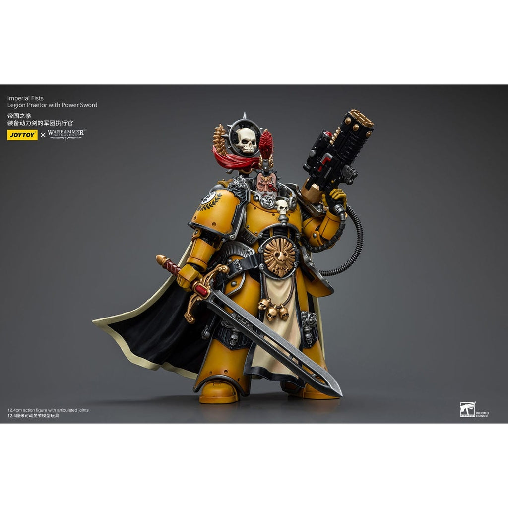 Imagen del producto Warhammer The Horus Heresy Figura de acción 1/18 Imperial Fists Legion Praetor with Power Sword 12 cm