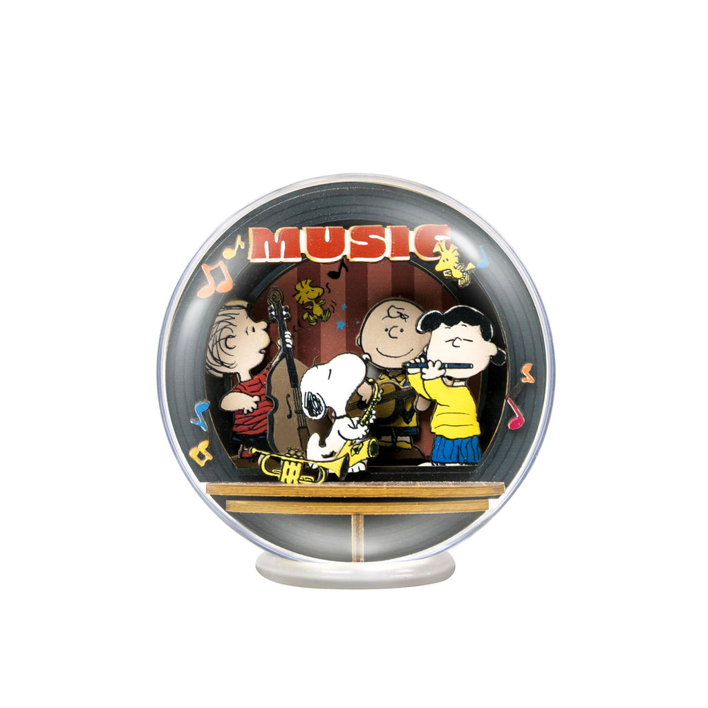 Product image Peanuts Puremind Model Kit Wooden Theater Globe Night of Music