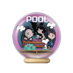 Imagen del producto The Peanuts Puremind Maqueta Wooden Theater Globe Cool Pool