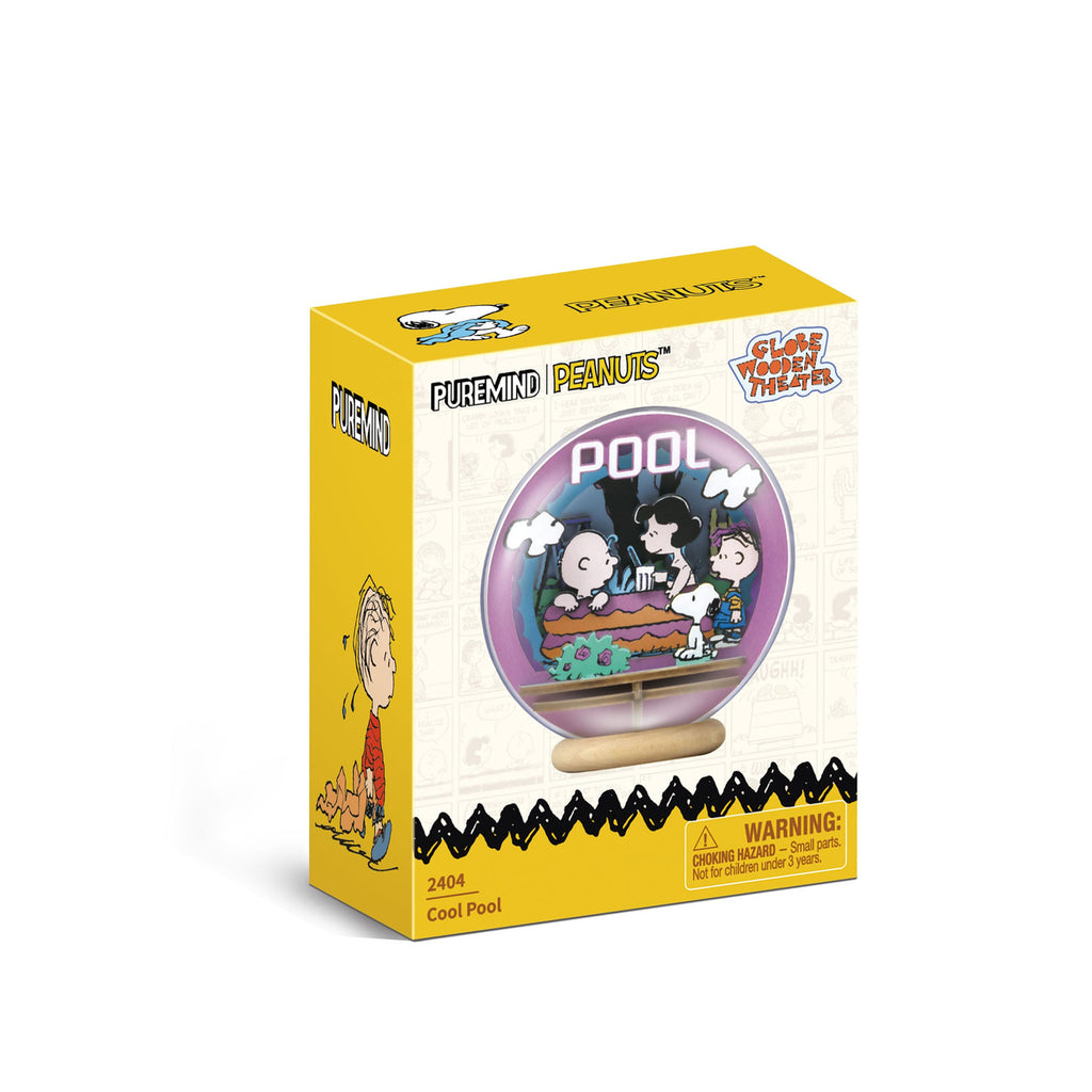 Imagen del producto The Peanuts Puremind Maqueta Wooden Theater Globe Cool Pool