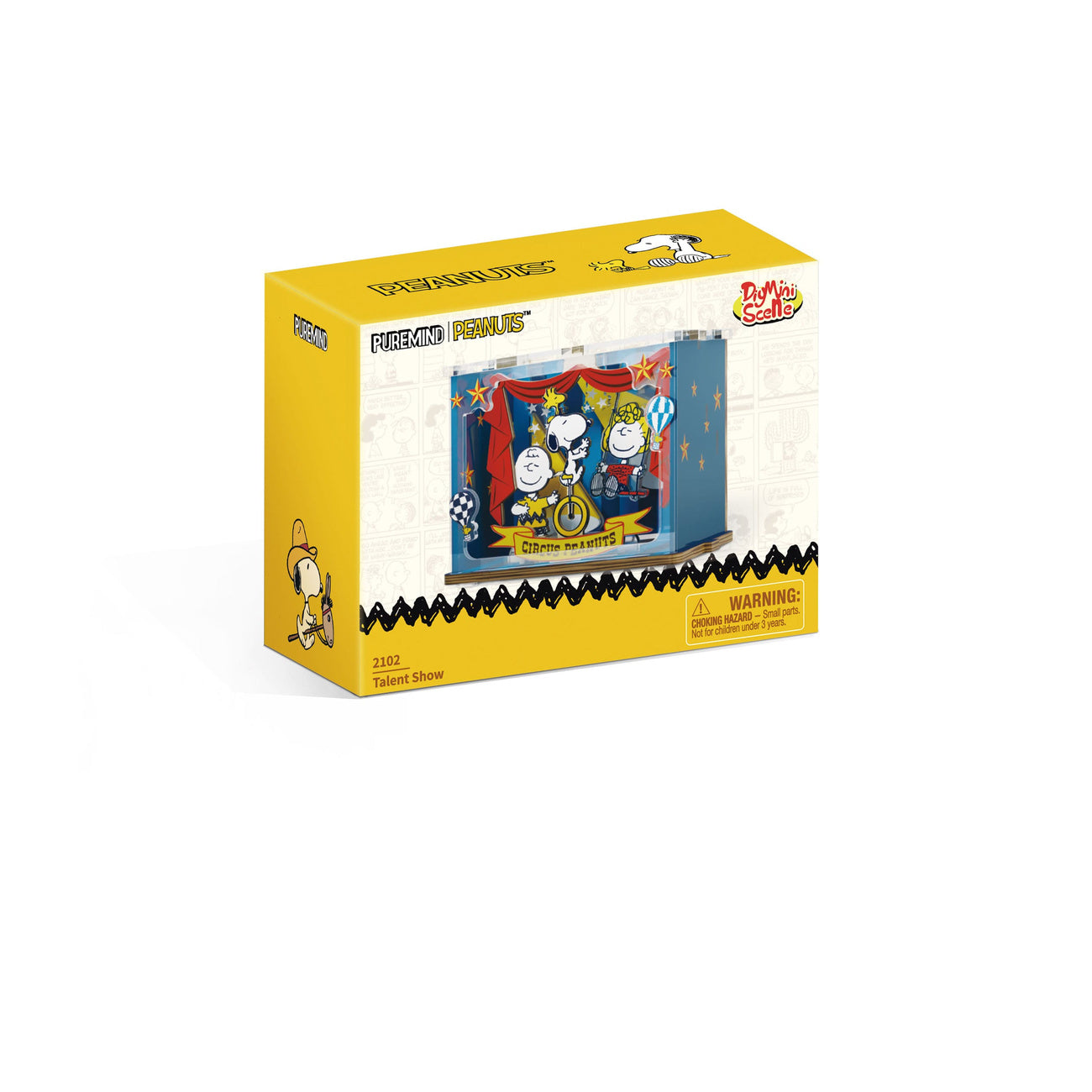 Imagen del producto Peanuts Puremind Kit DIY Mini Escena Talent Show