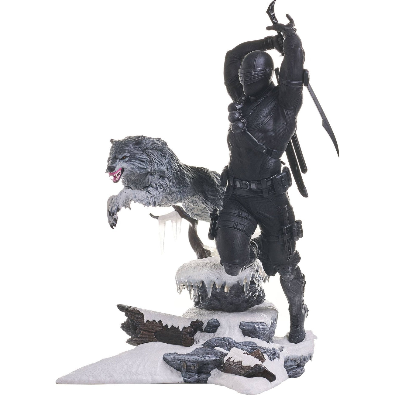 Imagen del producto G.I. Joe Gallery Estatua PVC Snake Eyes 28 cm