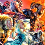 Imagen del producto Marvel X-Men Lámina artística The Brotherhood of Mutants de Felipe Massafera 46 x 66 cm – sin marco