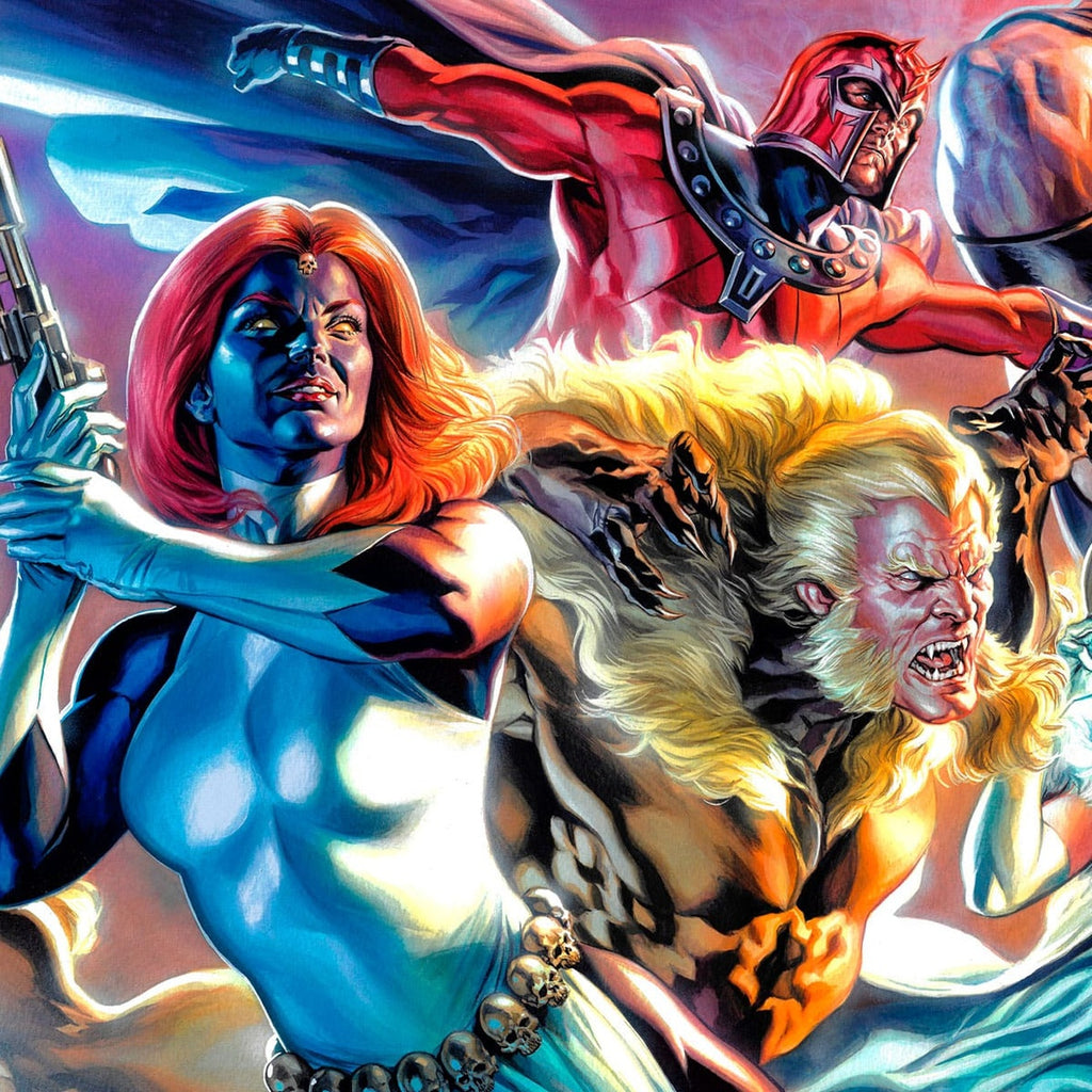 Imagen del producto Marvel X-Men Lámina artística The Brotherhood of Mutants de Felipe Massafera 46 x 66 cm – sin marco