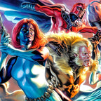 Imagen del producto Marvel X-Men Lámina artística The Brotherhood of Mutants de Felipe Massafera 46 x 66 cm – sin marco