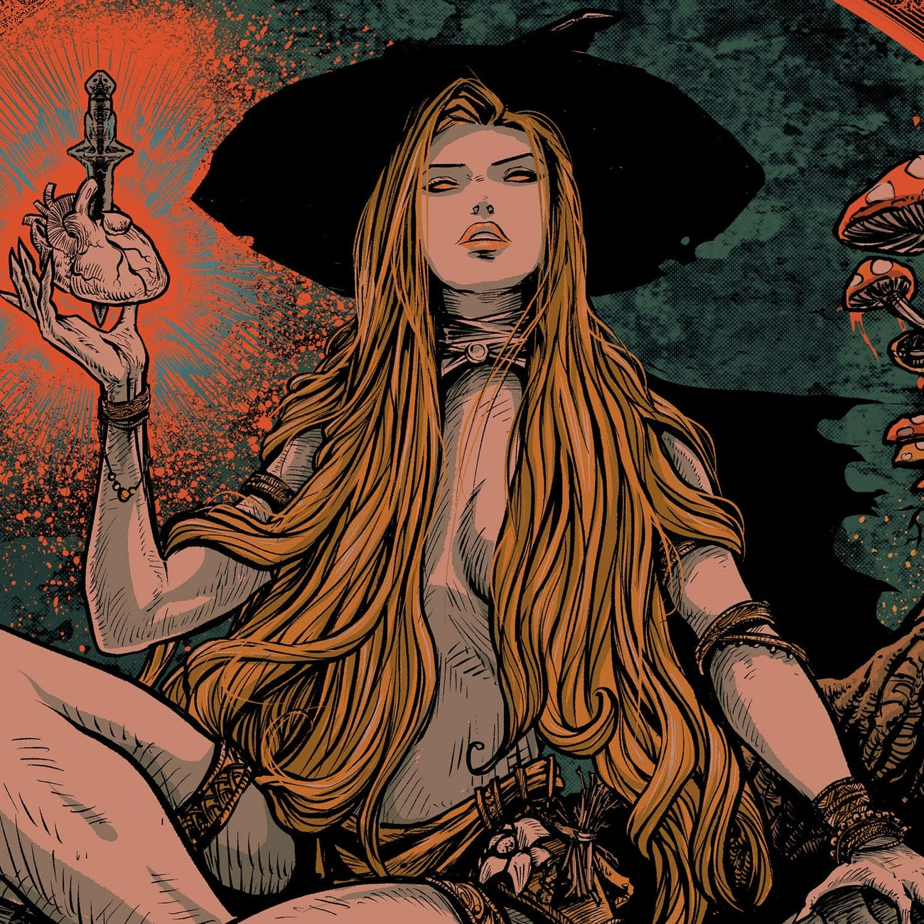 Imagen del producto Sideshow Originals lámina The Witch of the Woods 61 x 46 cm – sin marco