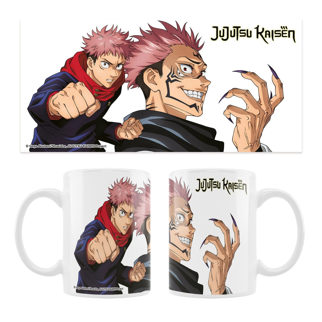 Product image Jujutsu Kaisen Ceramic Mug Yuji & Sukuna