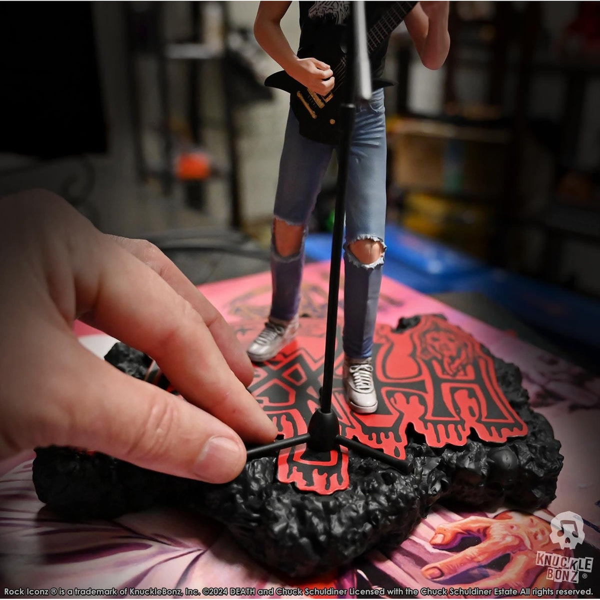 Product image Death Rock Iconz Statue Chuck Schuldiner II 22 cm