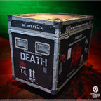 Imagen del producto Death Rock Ikonz On Tour Estatua Road Case y Fondo de Escenario Set The Sound of Perseverance Tour 1998