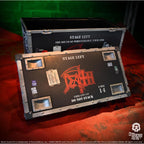 Imagen del producto Death Rock Ikonz On Tour Estatua Road Case y Fondo de Escenario Set The Sound of Perseverance Tour 1998
