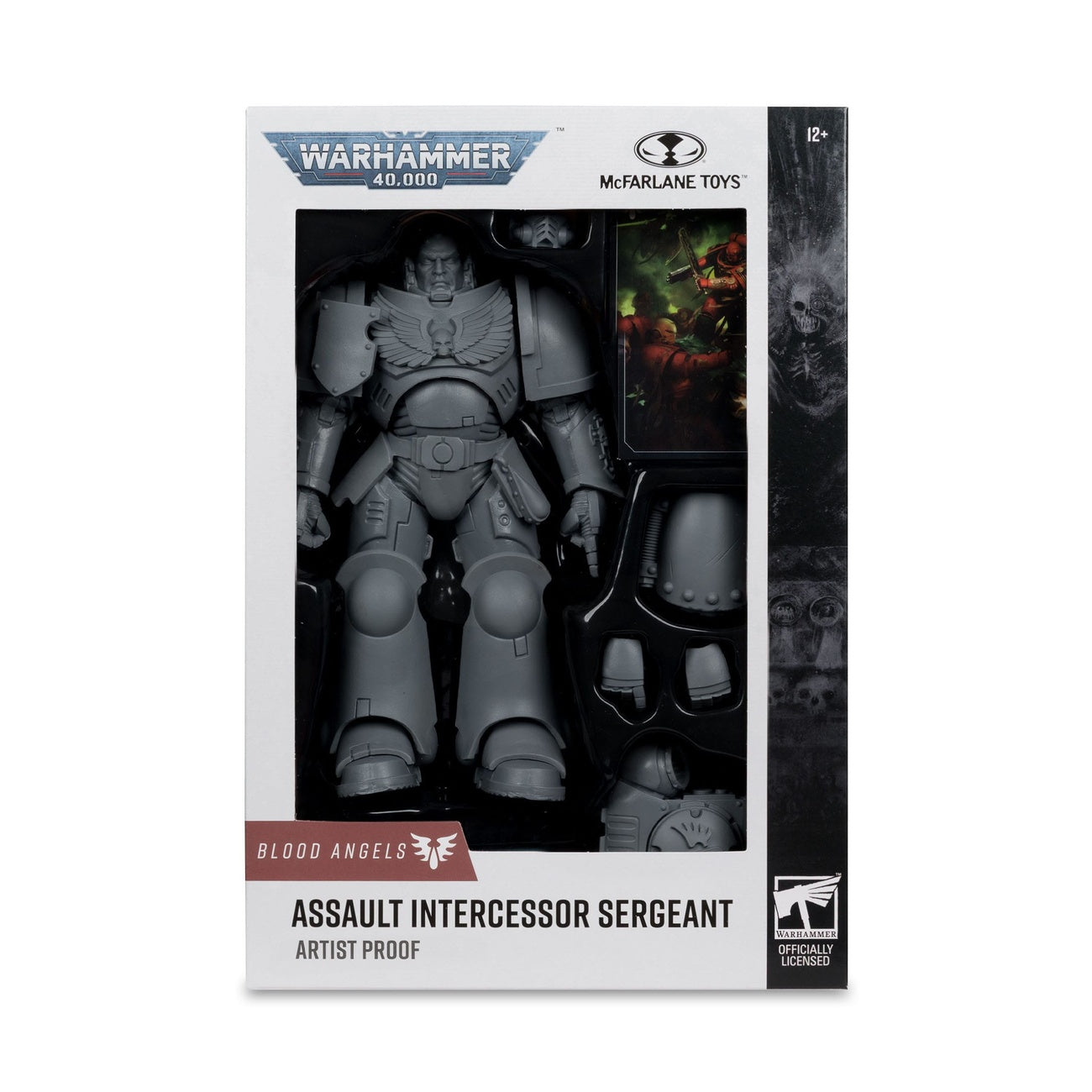 Imagen del producto Warhammer 40,000 Figura de acción Assault Intercessor Sergeant (Blood Angel) (Artist Proof) 18 cm