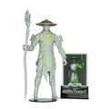 Imagen del producto Figura de acción Mortal Kombat Glow in the Dark Edition Raiden (Gold Label) 18 cm