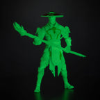 Imagen del producto Figura de acción Mortal Kombat Glow in the Dark Edition Raiden (Gold Label) 18 cm