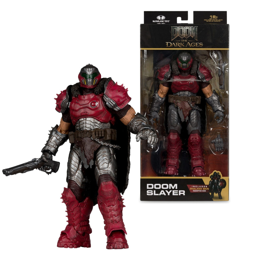 Imagen del producto Doom: The Dark Ages Figura de acción Doom Slayer (Phalanx Skin) 18 cm