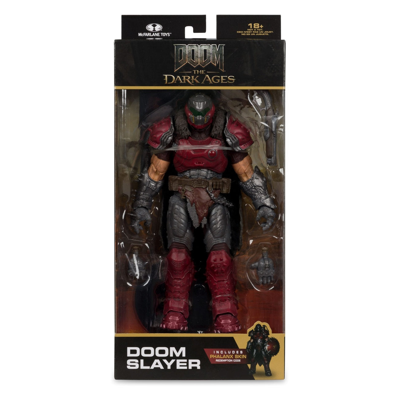Imagen del producto Doom: The Dark Ages Figura de acción Doom Slayer (Phalanx Skin) 18 cm