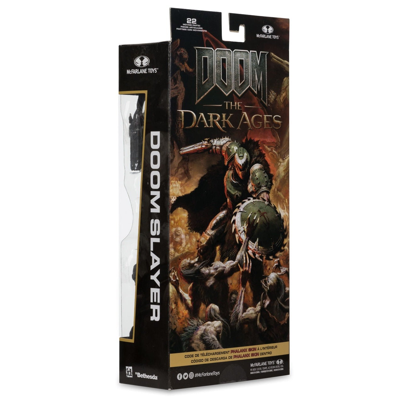 Imagen del producto Doom: The Dark Ages Figura de acción Doom Slayer (Phalanx Skin) 18 cm