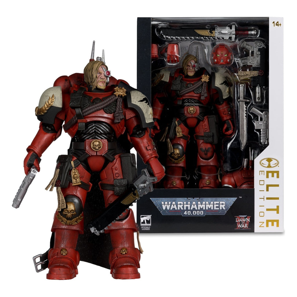 Imagen del producto Warhammer 40.000 Dawn of War figura de acción McFarlane Elite Edition Captain Cyrus (Dawn of War 4) 20 cm