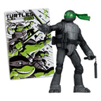 Imagen del producto Teenage Mutant Ninja Turtles Page Punchers figura de acción Michelangelo (Black White & Green) (Red Platinum Edition) 13 cm