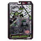 Imagen del producto Teenage Mutant Ninja Turtles Page Punchers figura de acción Michelangelo (Black White & Green) (Red Platinum Edition) 13 cm