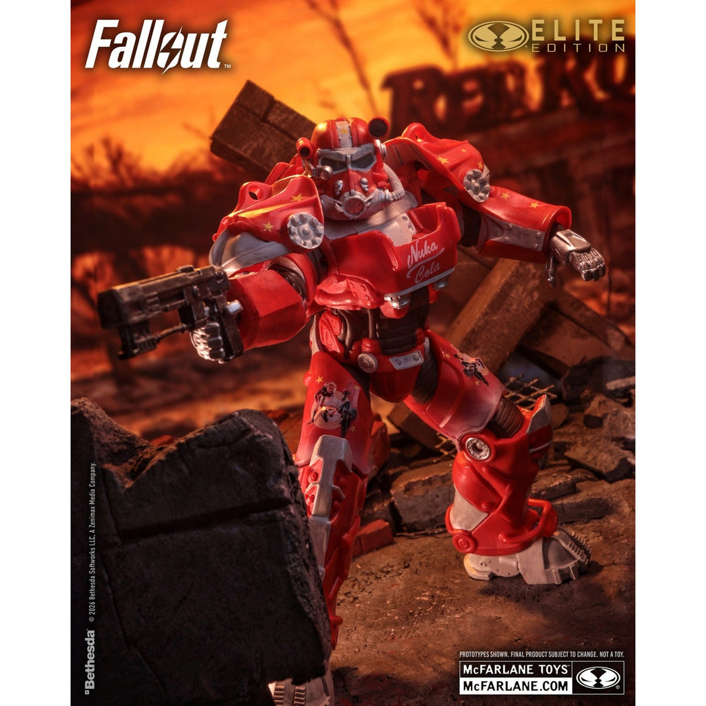Imagen del producto Fallout McFarlane Elite Edition Figura de acción Fallout 76 Nuka Cola T-60 (Gold Label) 19 cm