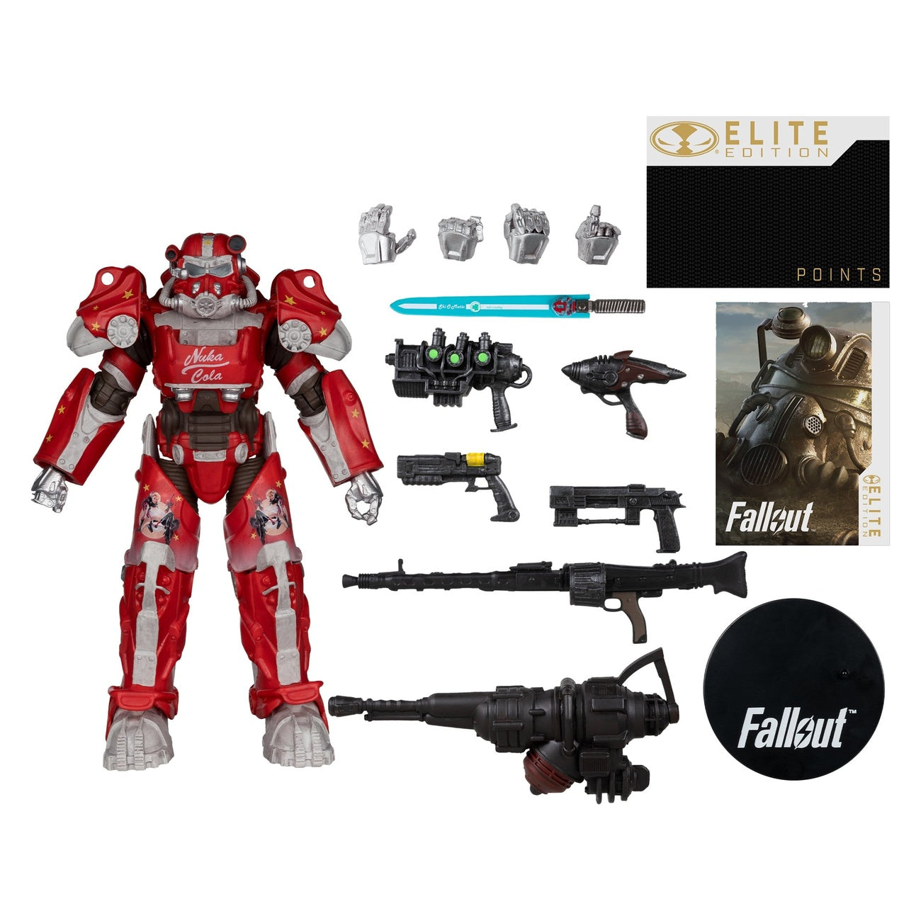 Imagen del producto Fallout McFarlane Elite Edition Figura de acción Fallout 76 Nuka Cola T-60 (Gold Label) 19 cm