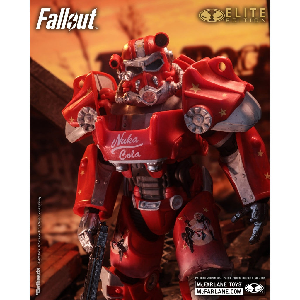 Imagen del producto Fallout McFarlane Elite Edition Figura de acción Fallout 76 Nuka Cola T-60 (Gold Label) 19 cm