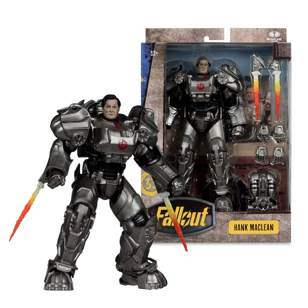 Imagen del producto Figura de acción Fallout Hank MacLean 19 cm