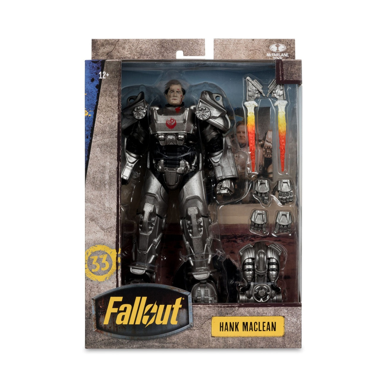 Imagen del producto Figura de acción Fallout Hank MacLean 19 cm