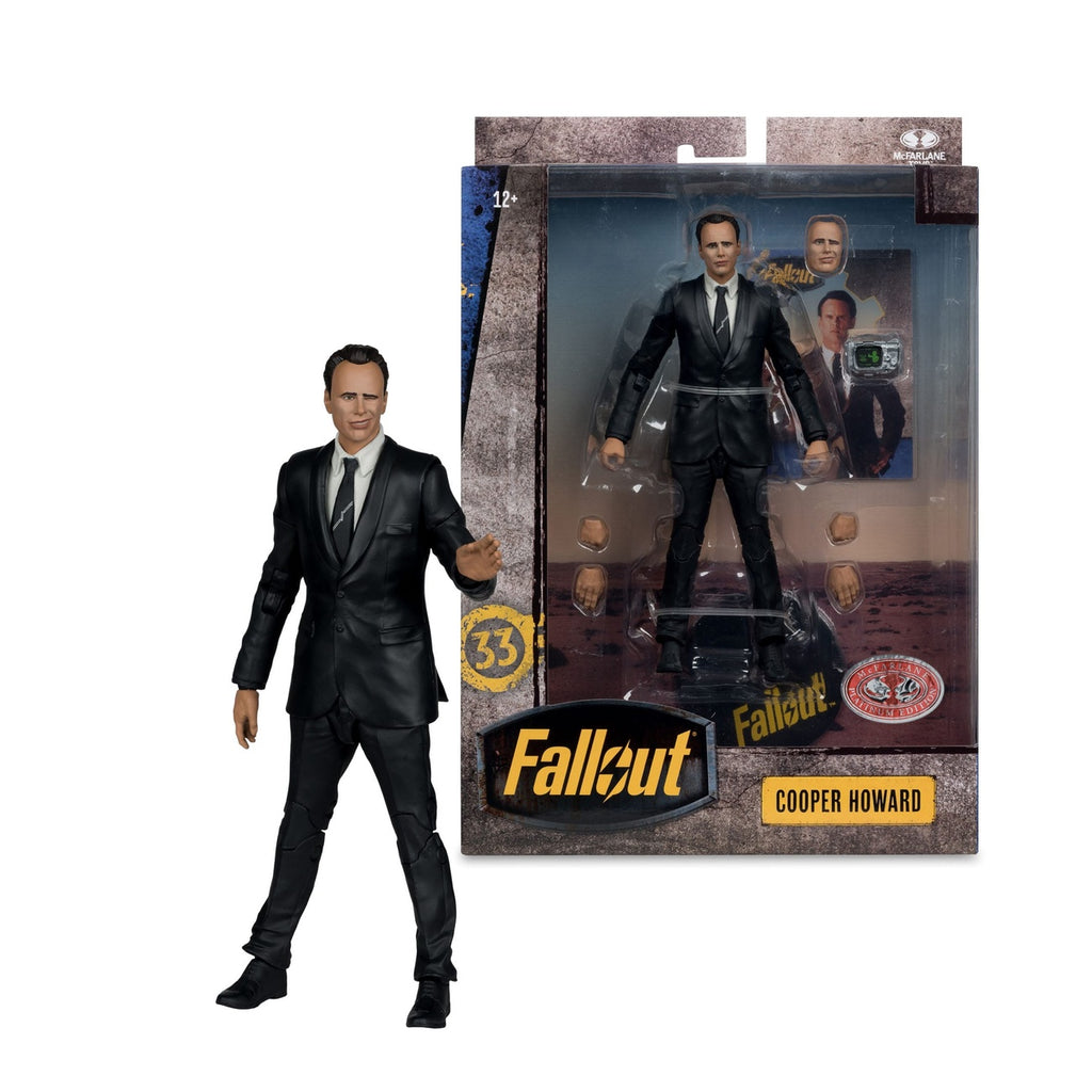 Imagen del producto Fallout Figura de acción Cooper Howard (Red Platinum Edition) 17 cm