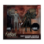Imagen del producto Fallout: New Vegas Estatuas Pack de 2 Riot Ranger Armor & Benny Survivor 18 cm