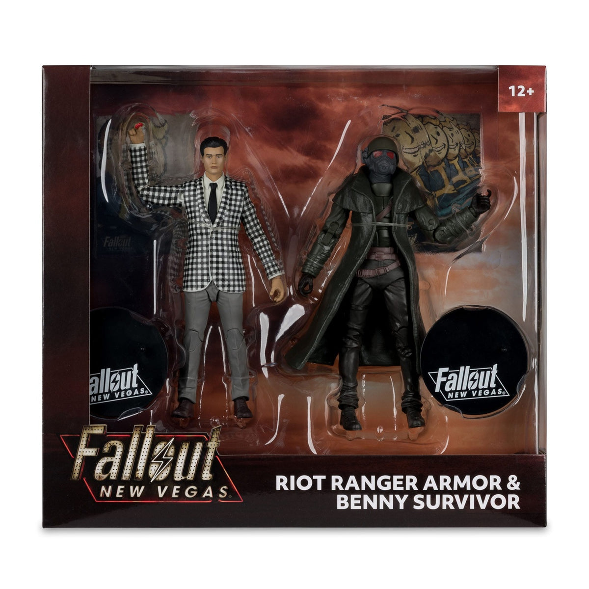 Imagen del producto Fallout: New Vegas Estatuas Pack de 2 Riot Ranger Armor & Benny Survivor 18 cm