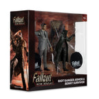 Imagen del producto Fallout: New Vegas Estatuas Pack de 2 Riot Ranger Armor & Benny Survivor 18 cm