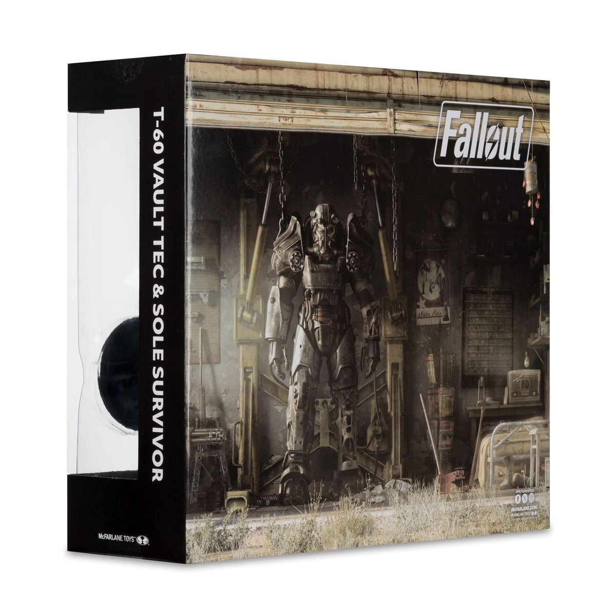 Imagen del producto Fallout 4 Estatuas Pack de 2 T-60 Vault-Tec & Sole Survivor 18 cm