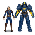 Imagen del producto Fallout 4 Estatuas Pack de 2 T-60 Vault-Tec & Sole Survivor 18 cm