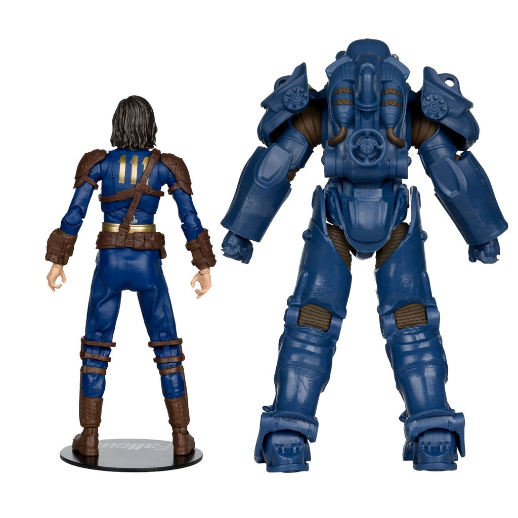Imagen del producto Fallout 4 Estatuas Pack de 2 T-60 Vault-Tec & Sole Survivor 18 cm