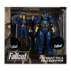 Imagen del producto Fallout 4 Estatuas Pack de 2 T-60 Vault-Tec & Sole Survivor 18 cm