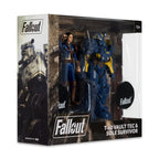 Imagen del producto Fallout 4 Estatuas Pack de 2 T-60 Vault-Tec & Sole Survivor 18 cm