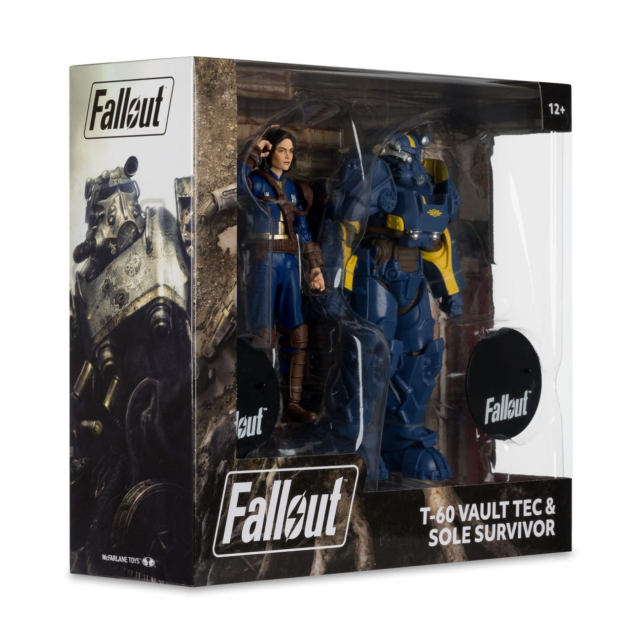 Imagen del producto Fallout 4 Estatuas Pack de 2 T-60 Vault-Tec & Sole Survivor 18 cm