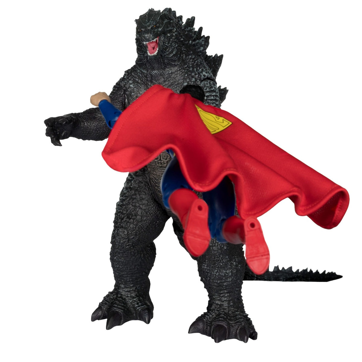 Imagen del producto DC Justice League Monsterverse DC Multiverse pack de 2 figuras de acción Superman vs Godzilla 30 cm