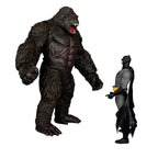 Imagen del producto DC Justice League Monsterverse DC Multiverse Pack de 2 figuras de acción Batman & Kong 29 cm