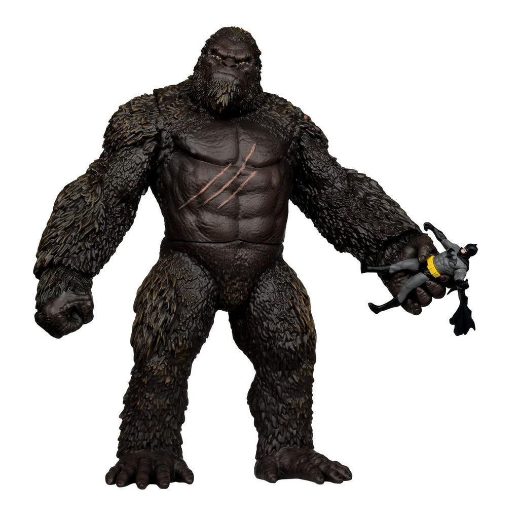 Imagen del producto DC Justice League Monsterverse DC Multiverse Pack de 2 figuras de acción Batman & Kong 29 cm