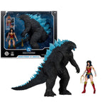 Imagen del producto DC Justice League Monsterverse DC Multiverse Pack de figuras de acción 2-pack Wonder Woman vs Atomic Blast Godzilla 18 cm