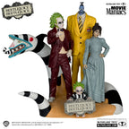 Imagen del producto Beetlejuice Beetlejuice Movie Maniacs estatuas PVC pack de 4 15 cm
