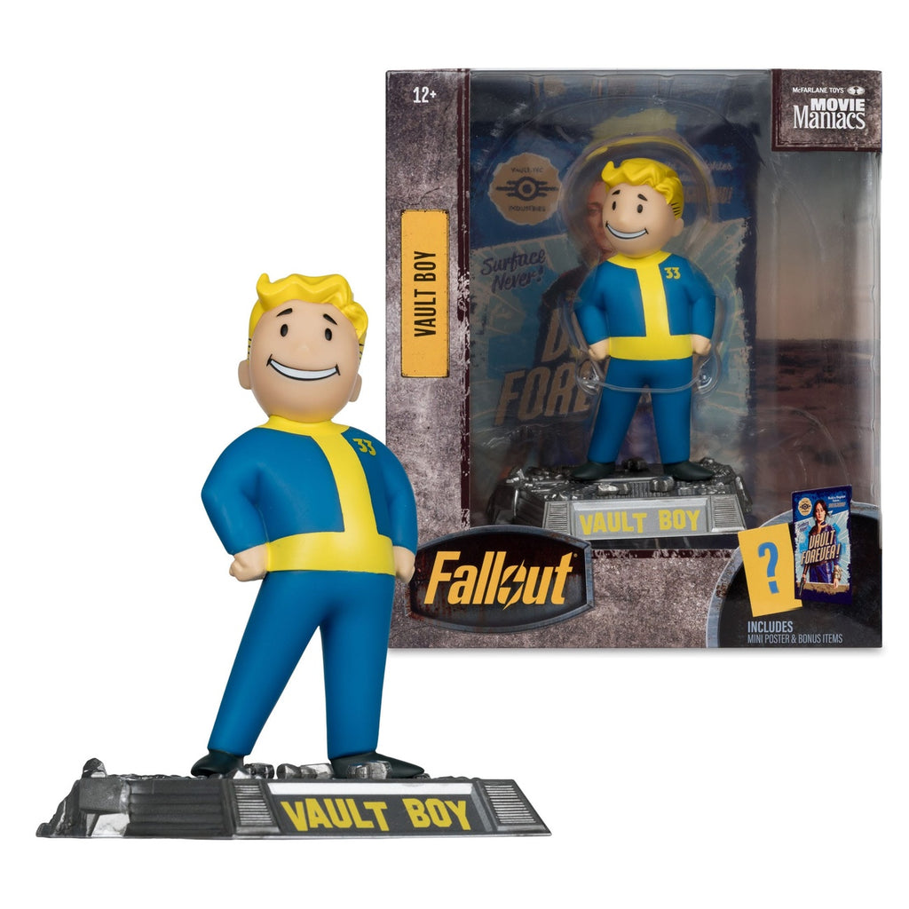 Product image Fallout Movie Maniacs Action Figure Vault Boy Version 2 14 cm