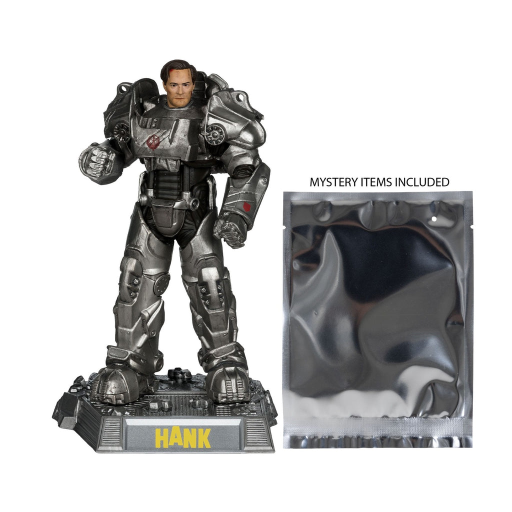Imagen del producto Fallout Movie Maniacs figura de acción Hank Maclean (Temporada 2) (Red Platinum Edition) 17 cm